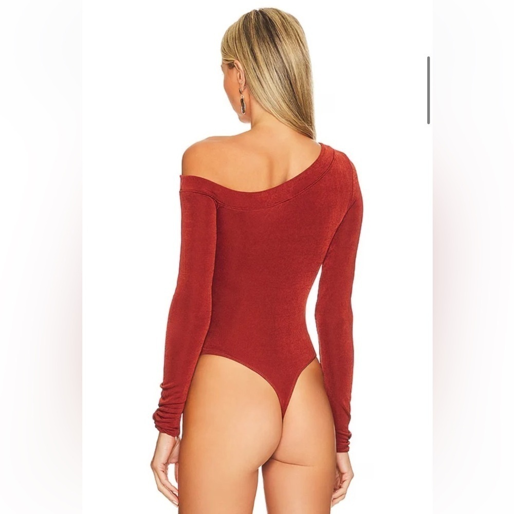 Free People Off shoulder That’s Hot Bodysuit. - Picture 4 of 13